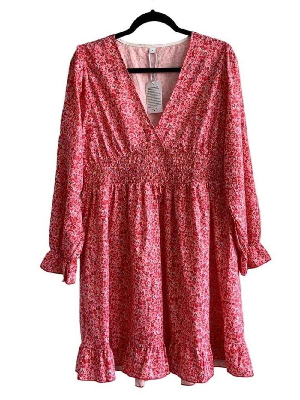 Made With Love Large Floral Peasant Style Dress